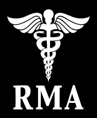 Registered Medical Assistant window decal